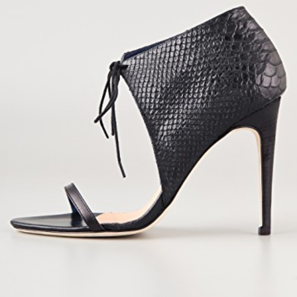 Tibi Stella Python Leather Sandal 6.5 - image 7